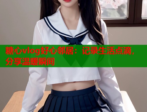 糖心vlog好心邻居：记录生活点滴，分享温暖瞬间