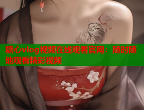 糖心vlog视频在线观看官网：随时随地观看精彩视频
