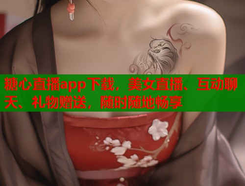 糖心直播app下载，美女直播、互动聊天、礼物赠送，随时随地畅享