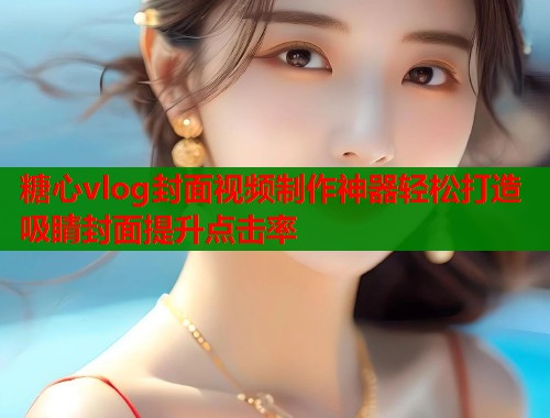 糖心vlog封面视频制作神器轻松打造吸睛封面提升点击率