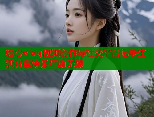 糖心vlog视频创作与社交平台记录生活分享快乐互动无限