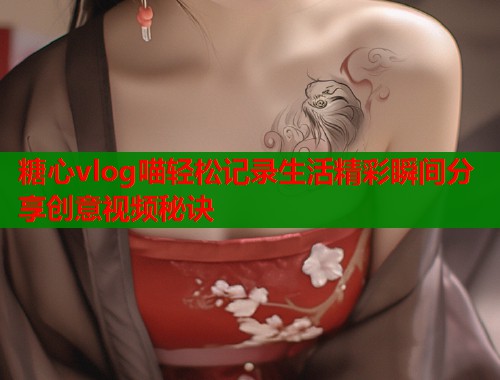 糖心vlog喵轻松记录生活精彩瞬间分享创意视频秘诀