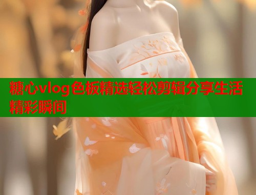 糖心vlog色板精选轻松剪辑分享生活精彩瞬间