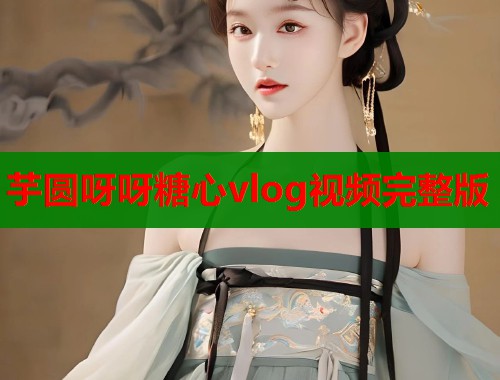 芋圆呀呀糖心vlog视频完整版