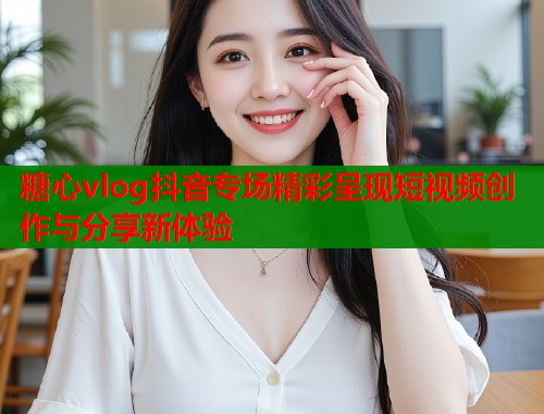 糖心vlog抖音专场精彩呈现短视频创作与分享新体验 糖心vlog抖音专场精彩呈现短视频创作与分享新体验