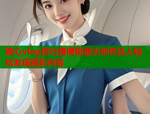 糖心vlog排行榜揭秘最火创作达人轻松发现精彩内容