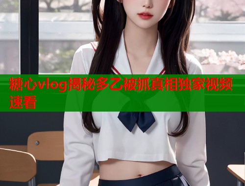 糖心vlog揭秘多乙被抓真相独家视频速看