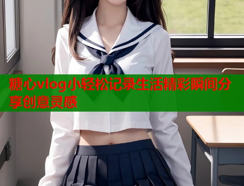 糖心vlog小轻松记录生活精彩瞬间分享创意灵感