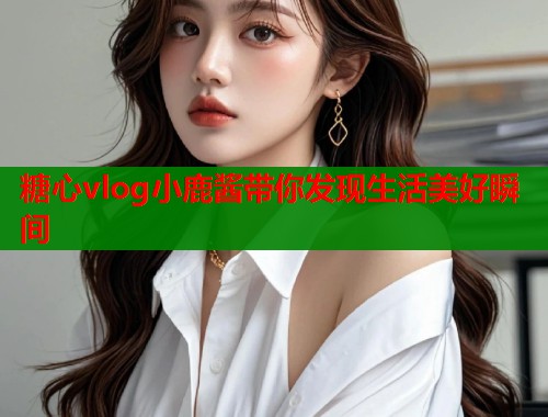 糖心vlog小鹿酱带你发现生活美好瞬间