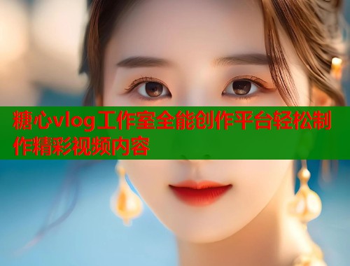 糖心vlog工作室全能创作平台轻松制作精彩视频内容