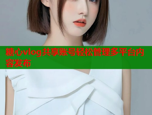 糖心vlog共享账号轻松管理多平台内容发布