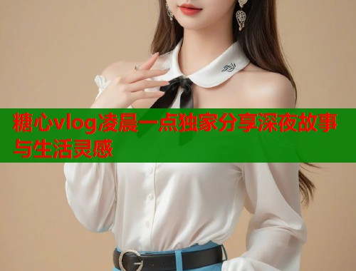 糖心vlog凌晨一点独家分享深夜故事与生活灵感