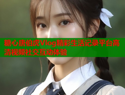 糖心唐伯虎Vlog精彩生活记录平台高清视频社交互动体验