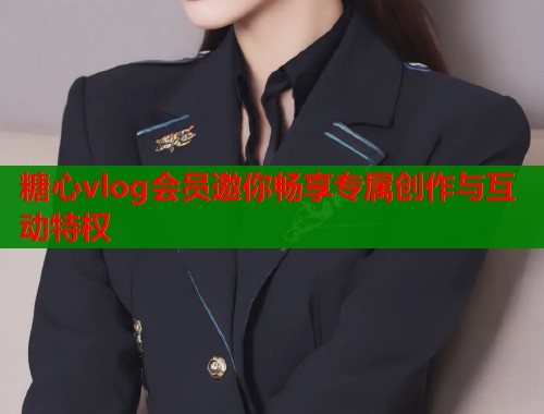 糖心vlog会员邀你畅享专属创作与互动特权 糖心vlog会员邀你畅享专属创作与互动特权